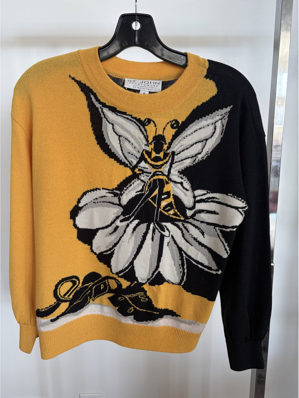 St. John Sportswear Queen Bee Sweater, Size P